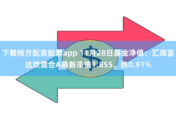 下载杨方配资股票app 11月28日基金净值：汇添富达欣混合A最新净值1.855，跌0.91%
