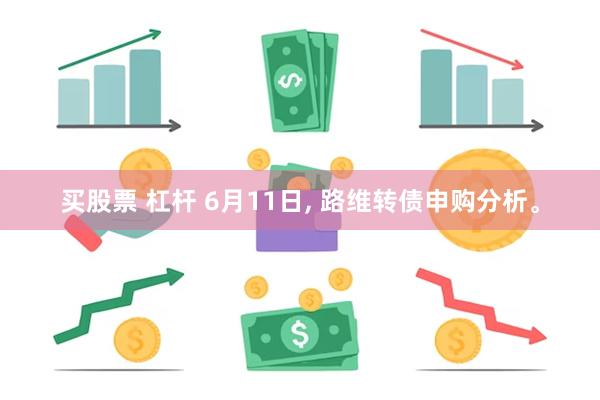 买股票 杠杆 6月11日, 路维转债申购分析。